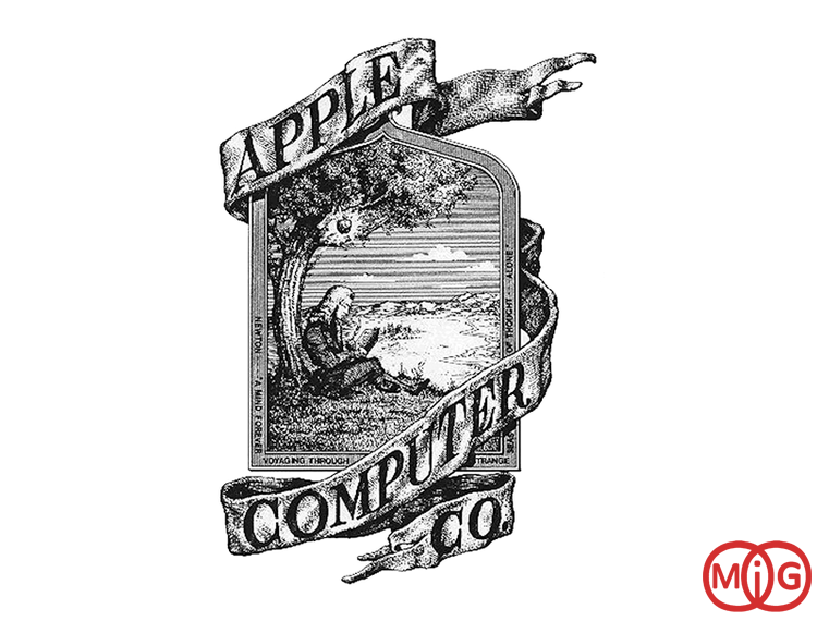 نخستین لوگوی اپل