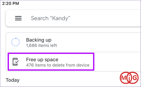 Free Up Space