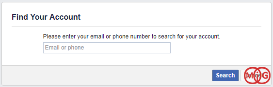 پیدا کردن حساب کاربری در فیس بوک