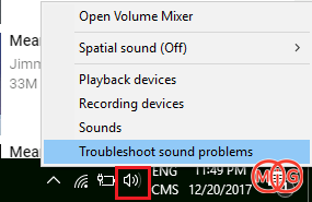 Troubleshoot Sound Problems