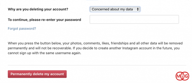 چگونه حساب کاربری خود را در اینستاگرام حذف کنید؟