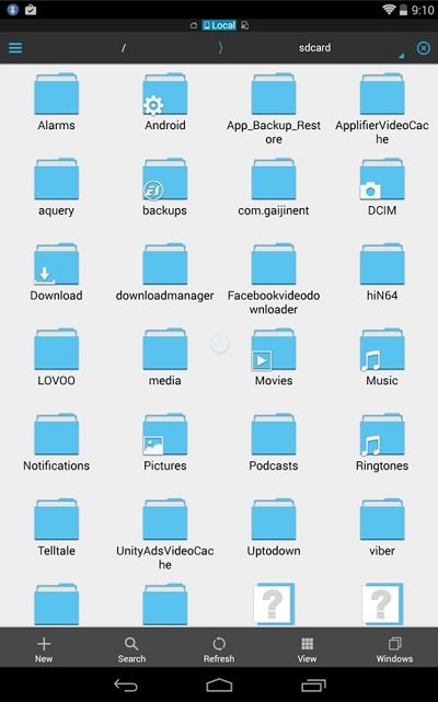 برنامه ES File Explorer