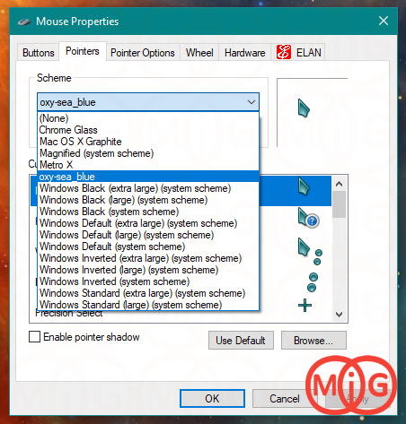 Mouse Properties