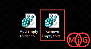 Remove Empty folder context menu.reg