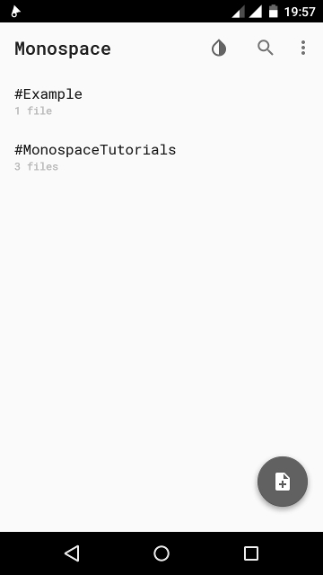 Monospace Writer