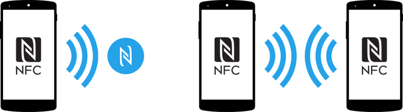 تبادل اطلاعات بین دو گوشی با NFC