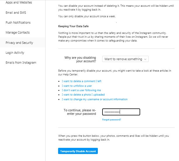 آموزش تصویری پاک کردن اکانت اینستاگرام چگونه اکانت اینستا را پاک کنیم ؟