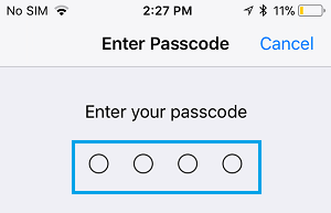 passcode 