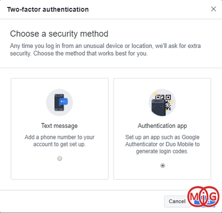 نحوه فعال سازی تایید هویت دو مرحله ای (2FA) در فیسبوک