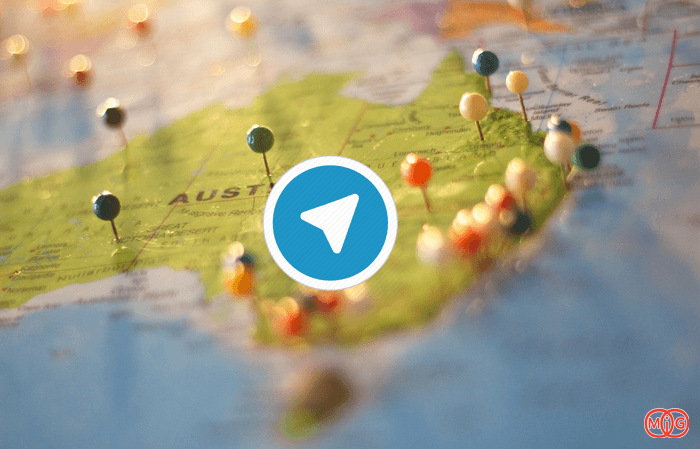 اشتراک گذاری موقعیت مکانی در تلگرام
