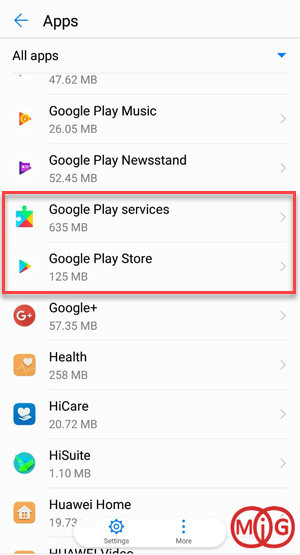 Google play Store