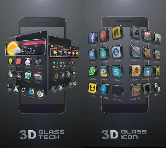 تم Glass Tech 3D