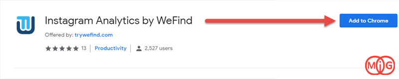 download instagram analytics by wefind