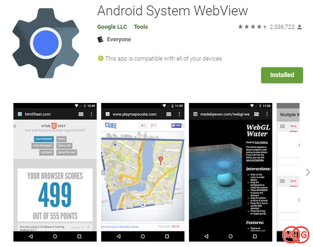 Android System Webview چیست؟