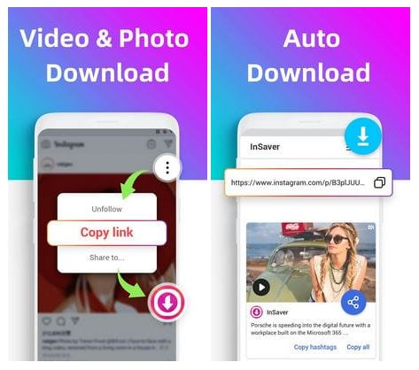 دانلود از اینستاگرام با InSaver for Instagram دانلود از اینستاگرام با InSaver for Instagram