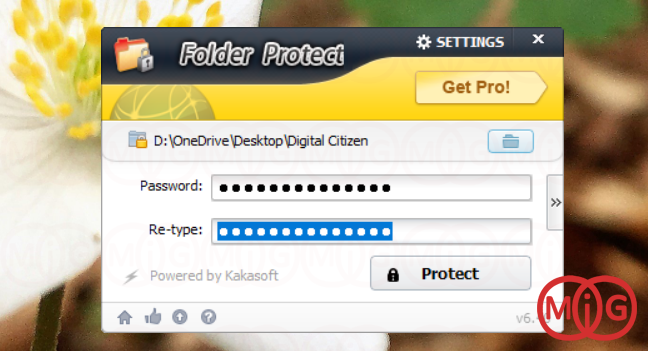 برنامه Folder Protector