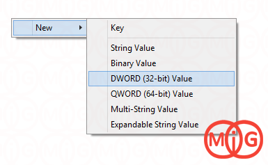 DWORD (32-bit) Value