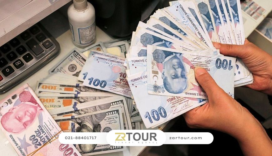 معایب برداشتن لیر ترکیه برای سفر به ترکیه