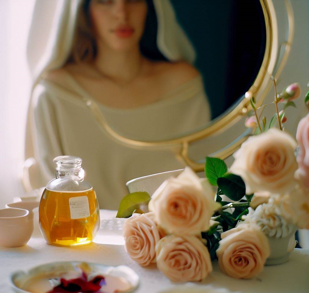 خواص گلاب و عسل برای پوست