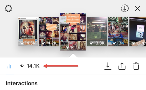 ویو (بازدید) استوری فیک