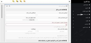 درج اطلاعات کسب و کار اینترنتی