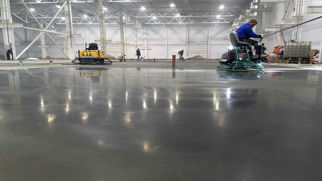 کف سازی بتن صنعتی