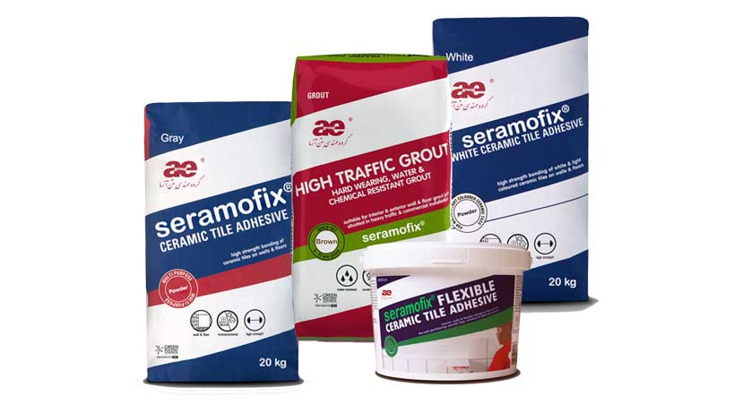 انواع چسب کاشی و پودر بندکشی سرامیک پرسلان