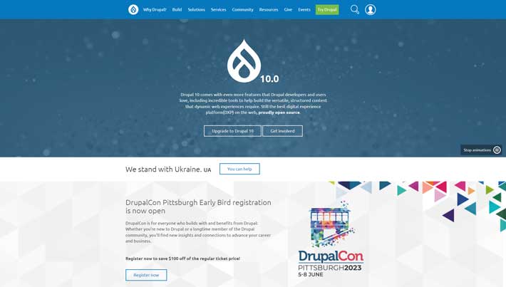 Drupal.org Open Source CMS - Best CMS For Security