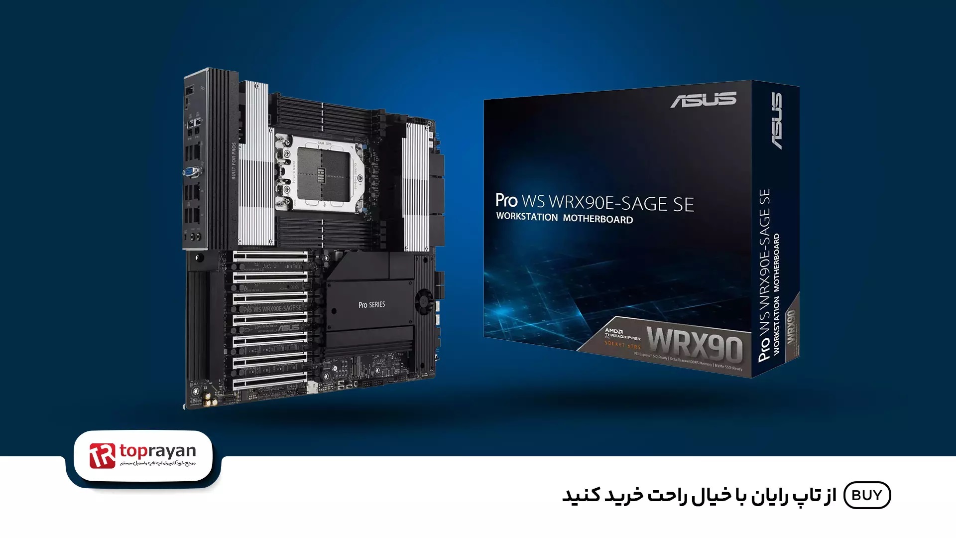 مادربرد ایسوس Pro WS WRX90E-SAGE SE