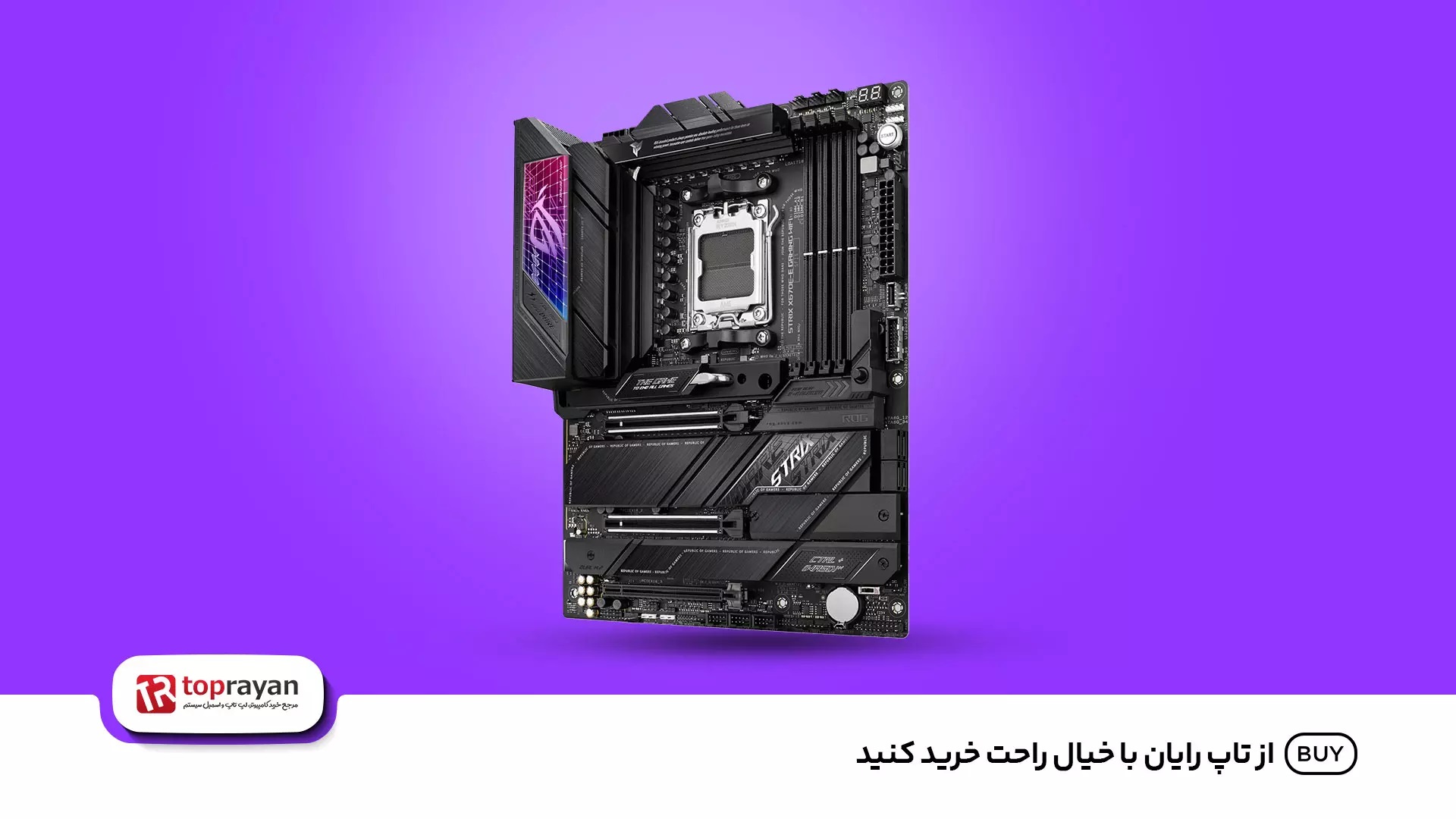 مادربرد ایسوس ROG STRIX X670E-F GAMING WIFI AM5