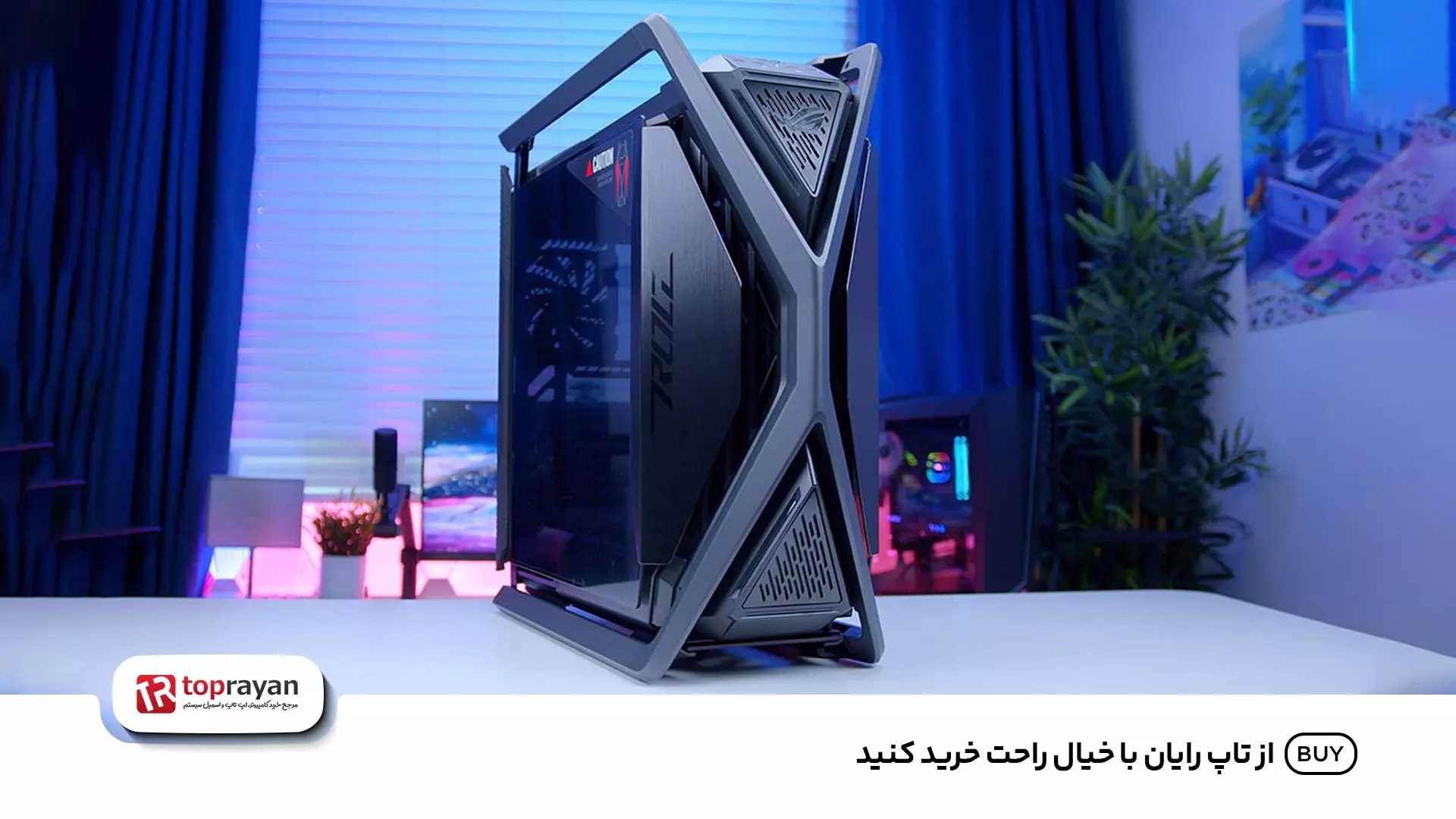 کیس ایسوس مشکی ROG Hyperion GR701