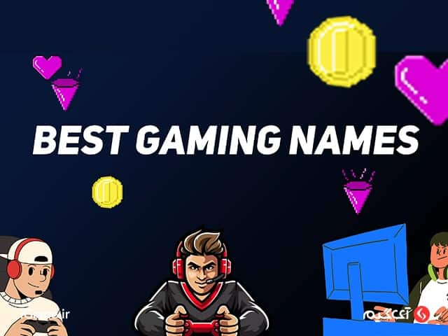 ساخت جذاب ترین اسم های بازی با شکلک 
